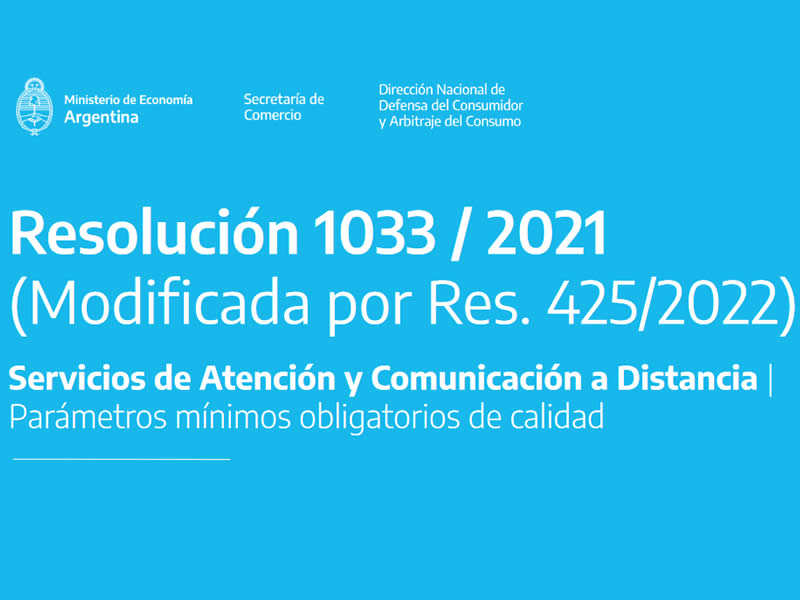 resolucion 10332021 atencion cliente calidad