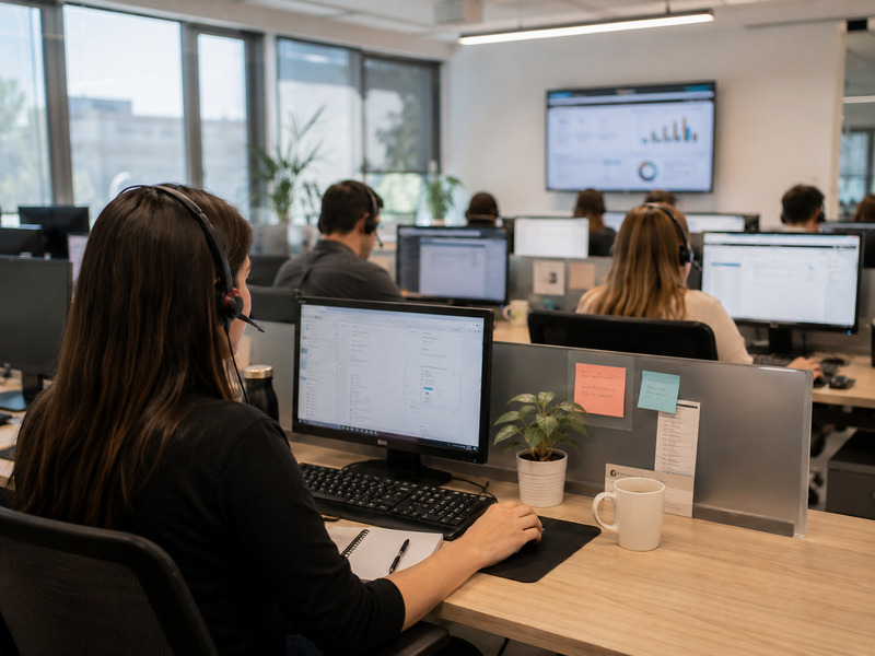 Call Center Linksolution Agentes atencion al cliente